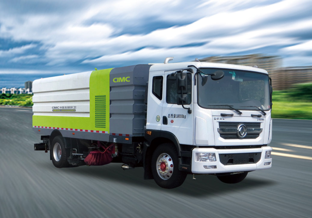 清“靚”一夏！新能源洗掃車清新出道