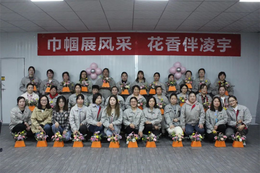 玫瑰亦鏗鏘，凌宇女工有力量！