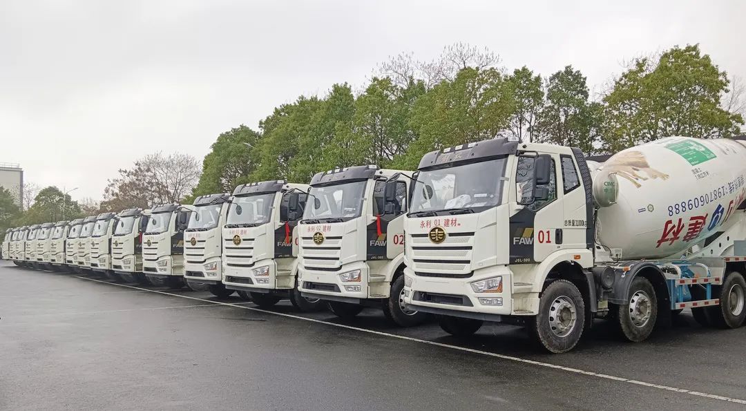 聯(lián)合交付共贏未來！全新解放&凌宇J6L攪拌車首亮相！